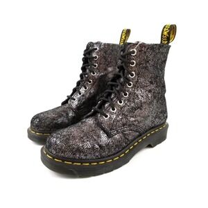 Dr. Martens 1460 Pascal Iridescent Crackle Boots EU 37 US 6 Mermaid Distressed